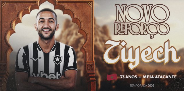 Hakim Ziyech officially starts new chapter with Botafogo