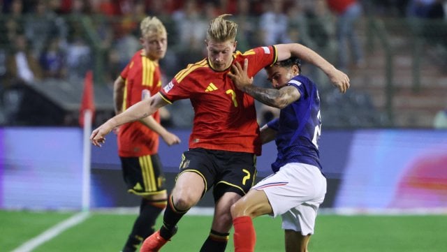 France snatch a late win against Belgium in UEFA Nations League