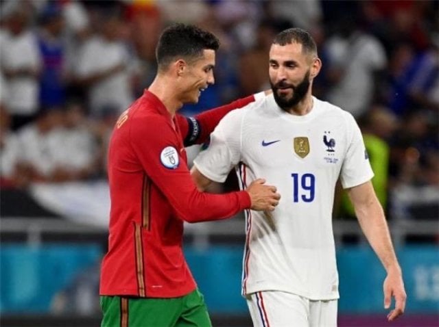 Benzema strongly defends Ronaldo and responds to Nuno Mendes