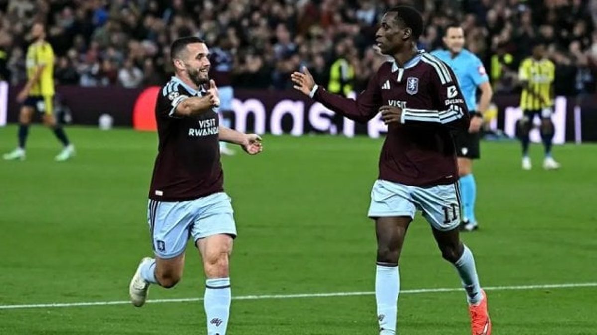 Aston Villa thrash Fenerbahçe 6-0 in UEFA Champions League