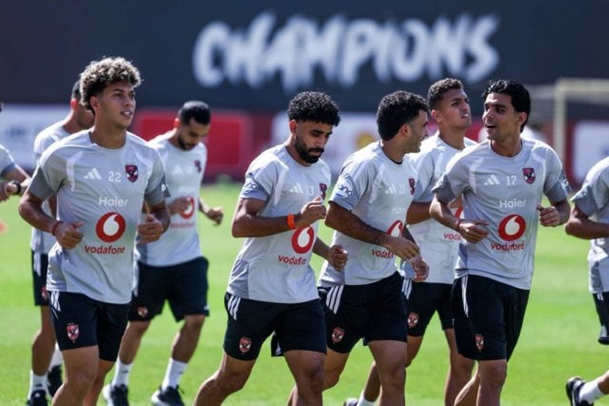 الأهلي يواصل استعداداته لمباراة كيتارا الأوغندي