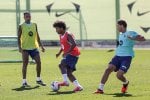 Adeyemi and Hamza Abdelkarim arrive at Barcelona in high spirits