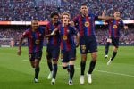 جوردون يفتتح سجله التهديفي مع برشلونة